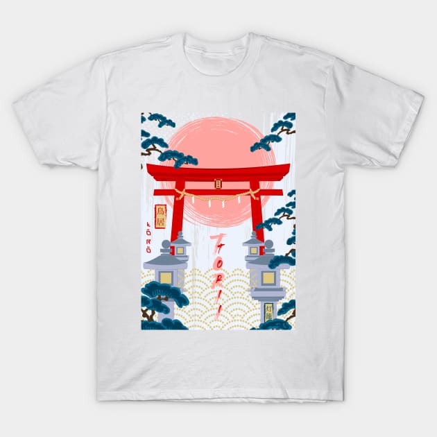 Torii T-Shirt by Wimido